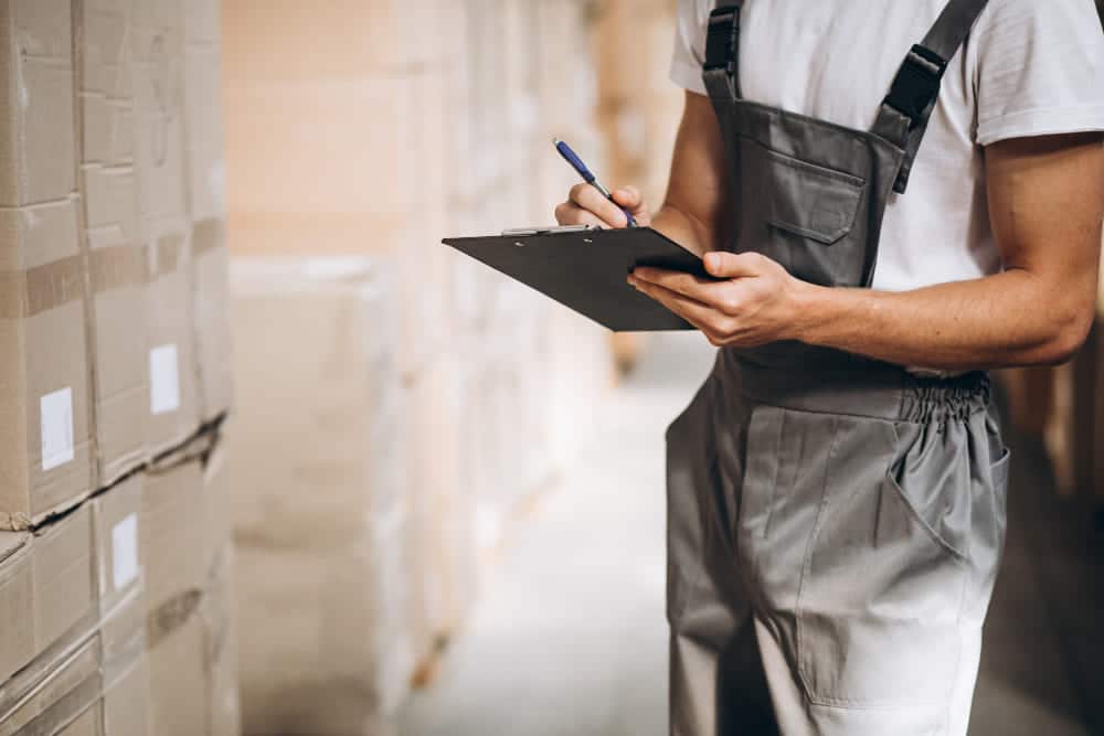 organisation d'un box de stockage