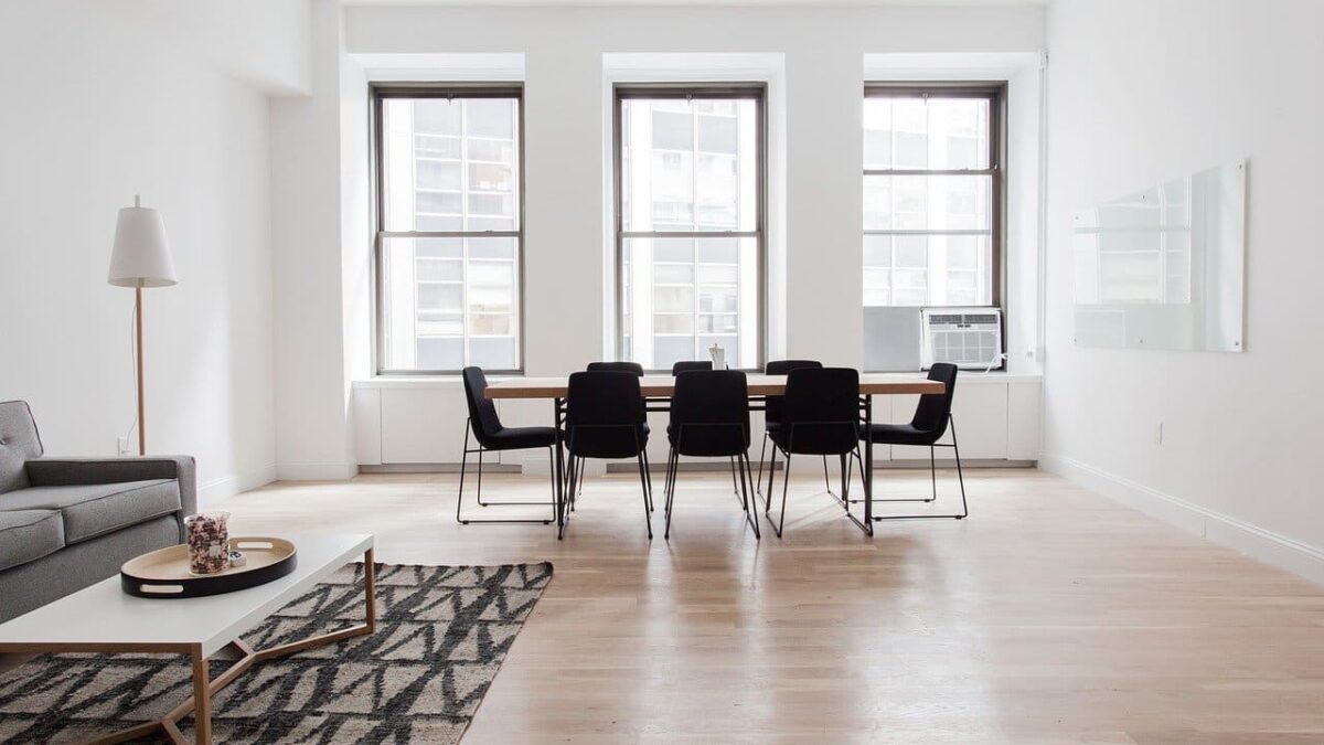salon avec parquet