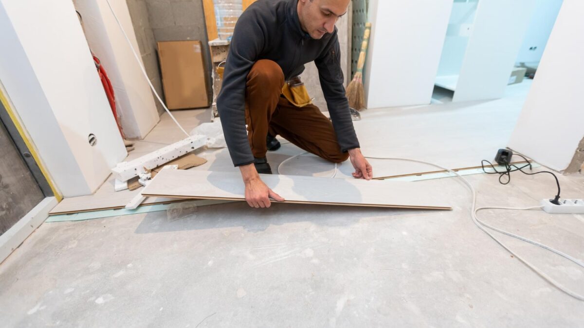 parquet flottant