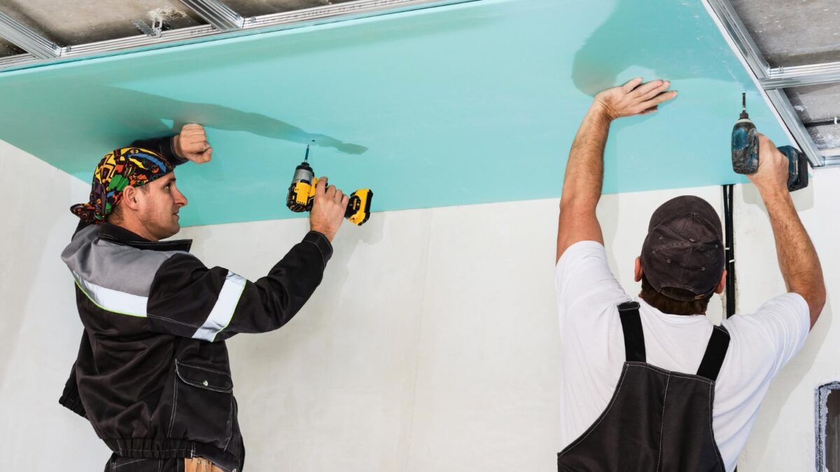 réaliser un faux plafond
