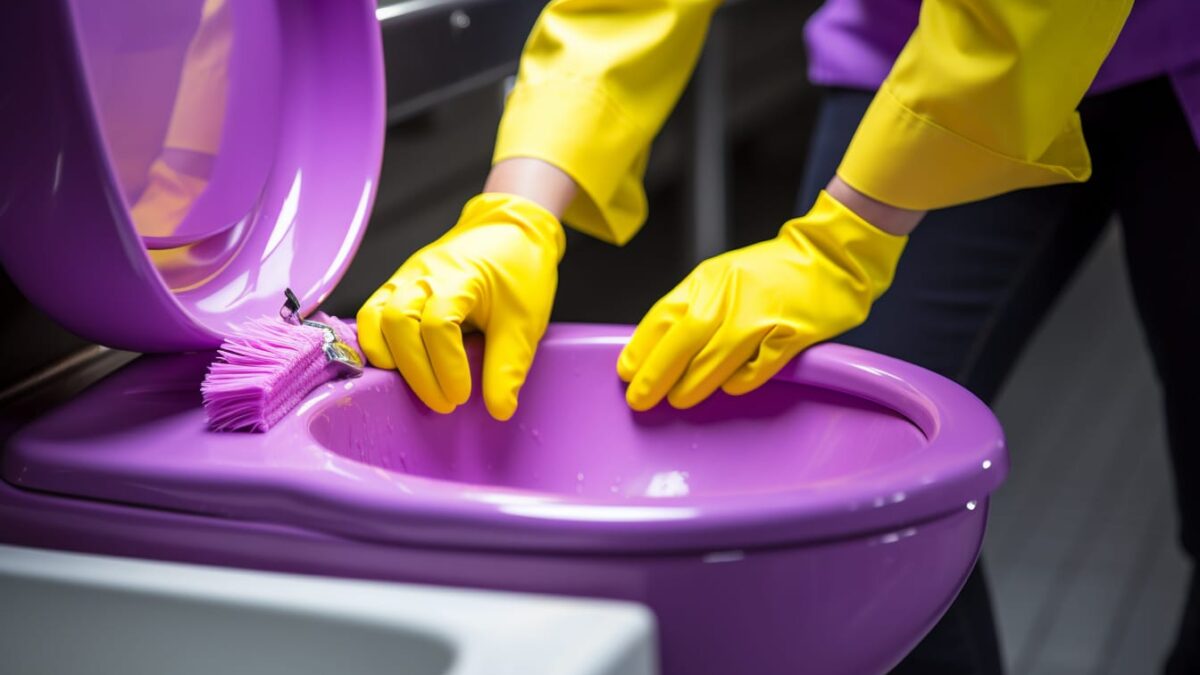 Comment détartrer efficacement des WC très entartrés