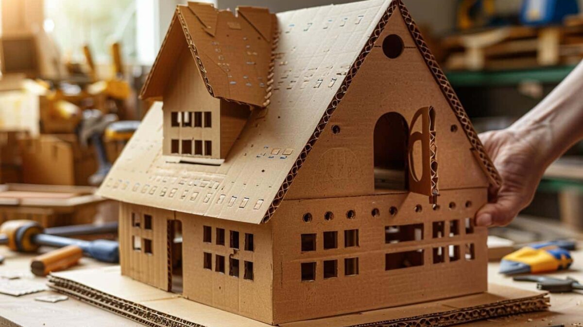 Construire une maison en carton : est-ce viable et durable ?
