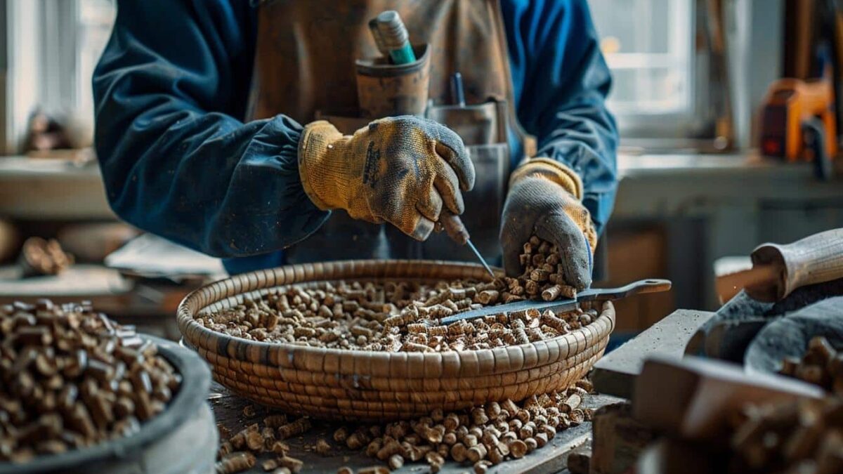 Fabriquer un panier à pellets pour insert : guide étape par étape