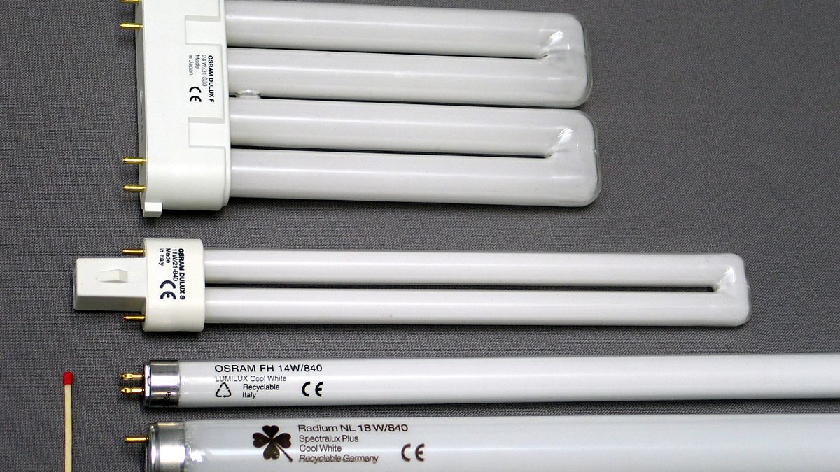 éclairage tube fluorescent