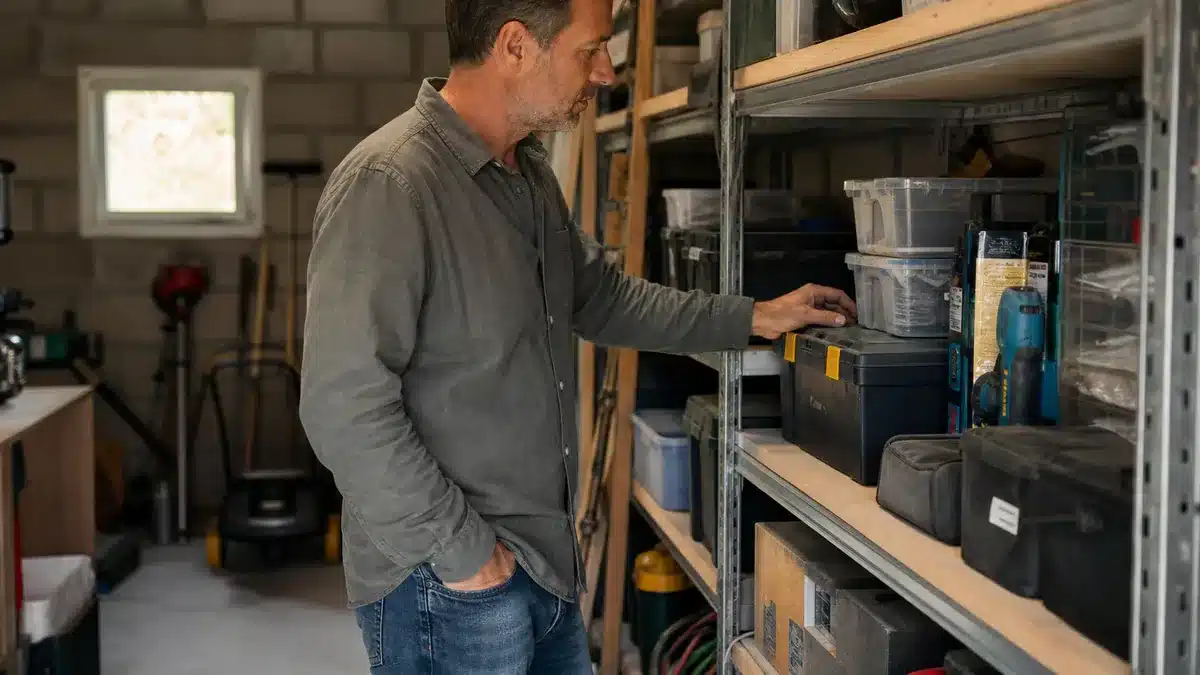 Étagères de rangement pour garage : dimensions, charge par niveau et matériaux à comparer