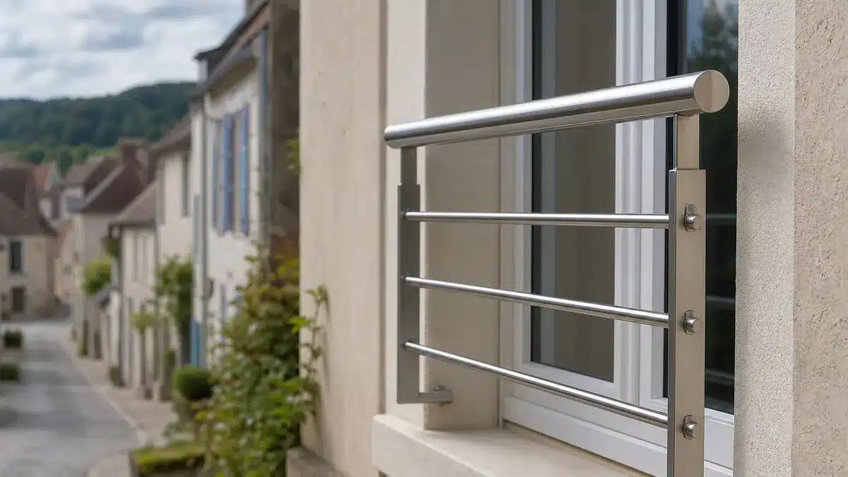 Garde-corps extérieur de fenêtre : dimensions, fixation, réglementation et prix